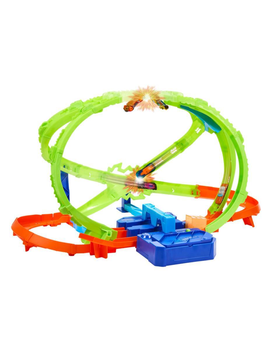 Pista armable Lanzador Sorpresa con Auto Die-Cast 4