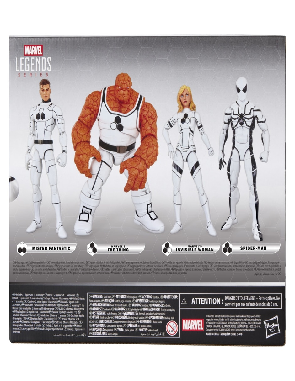 Figura de acción articulada : Legends Series Los 4 Fantásticos Collectors Marvel 10