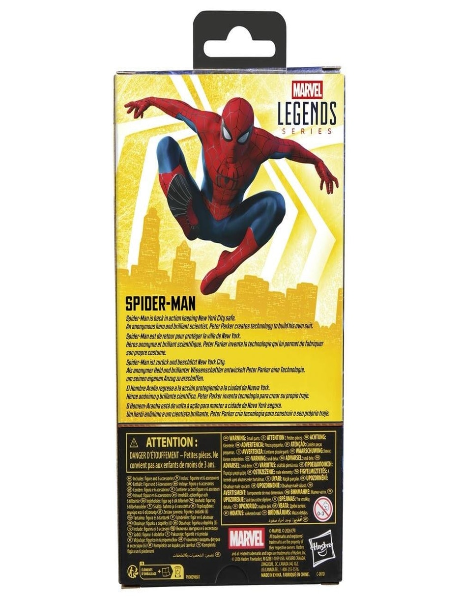 Figura de acción articulada : Legends Series Spider-Man Collectors Marvel 6