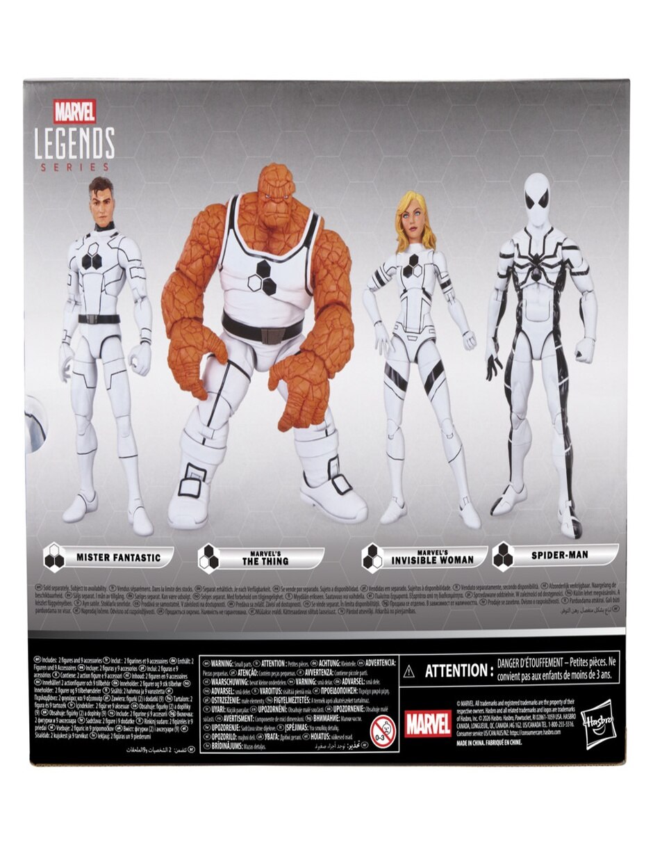 Figura de acción articulada : Legends Series Los 4 Fantásticos Collectors Marvel 15