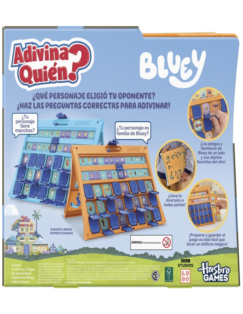 Adivina Quién? Edición Bluey 13