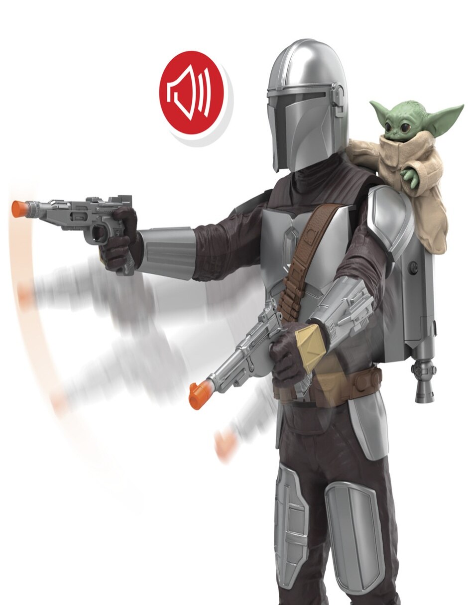 Figura de acción articulada The Mandalorian & Grogu Star Wars 3
