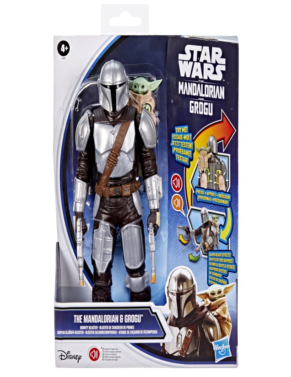 Figura de acción articulada The Mandalorian & Grogu Star Wars 12