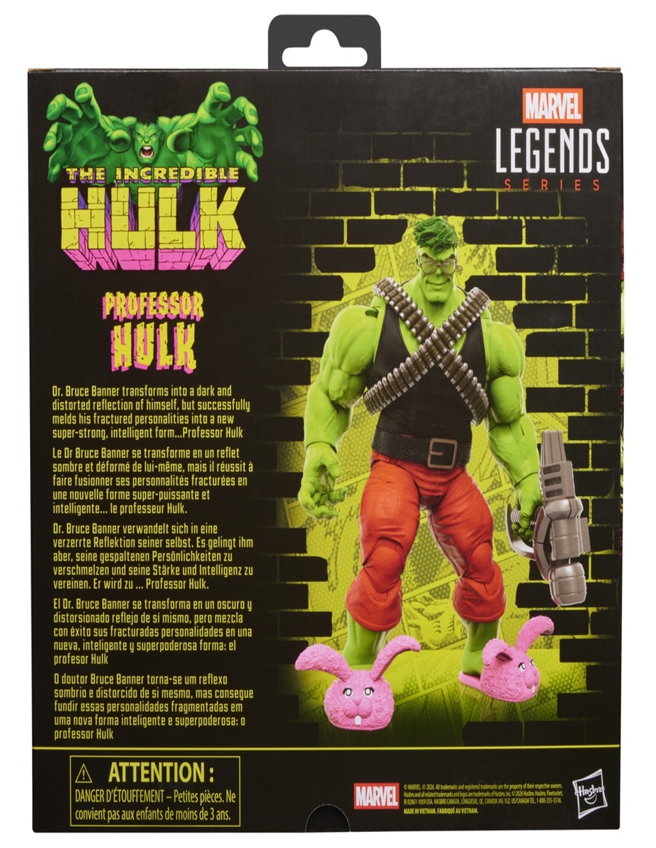 Figura de acción articulada : Legends Series Hulk Collectors Marvel 9