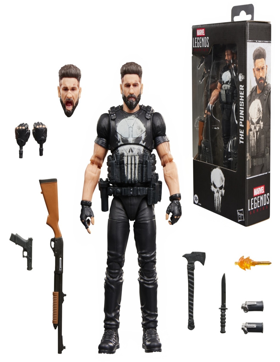 Figura de acción articulada Legends Series Punisher Collectors 9