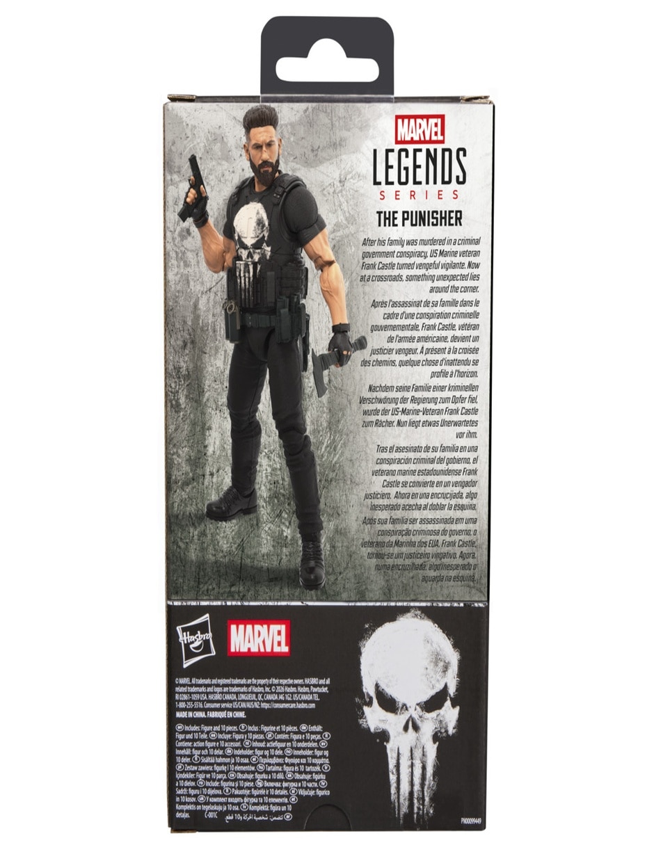 Figura de acción articulada Legends Series Punisher Collectors 7