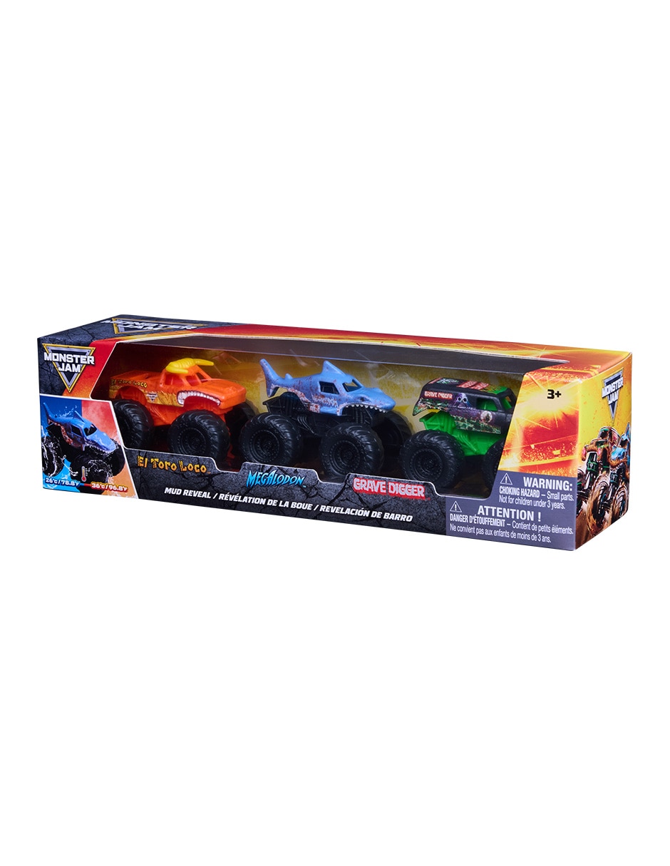 Set monster truck monster jam 3